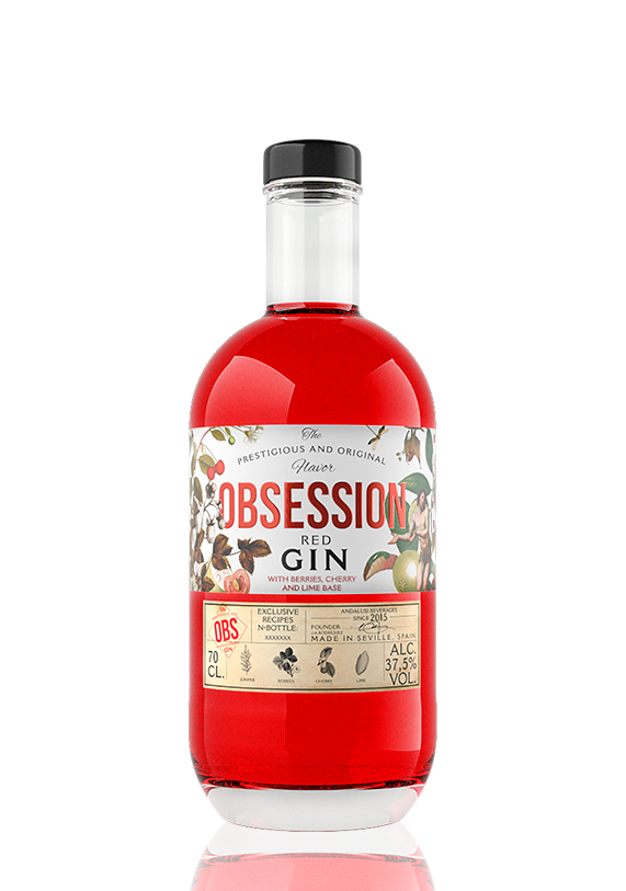 Obsession Gin Red | Andalusí Licores
