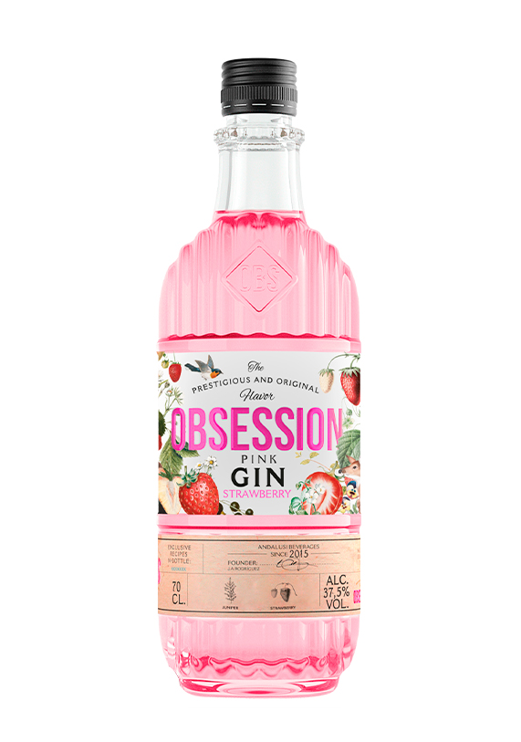 Obsession Gin Strawberry | Andalusí Destileria
