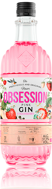 Obsession Gin Strawberry | Andalusí Destilerías 